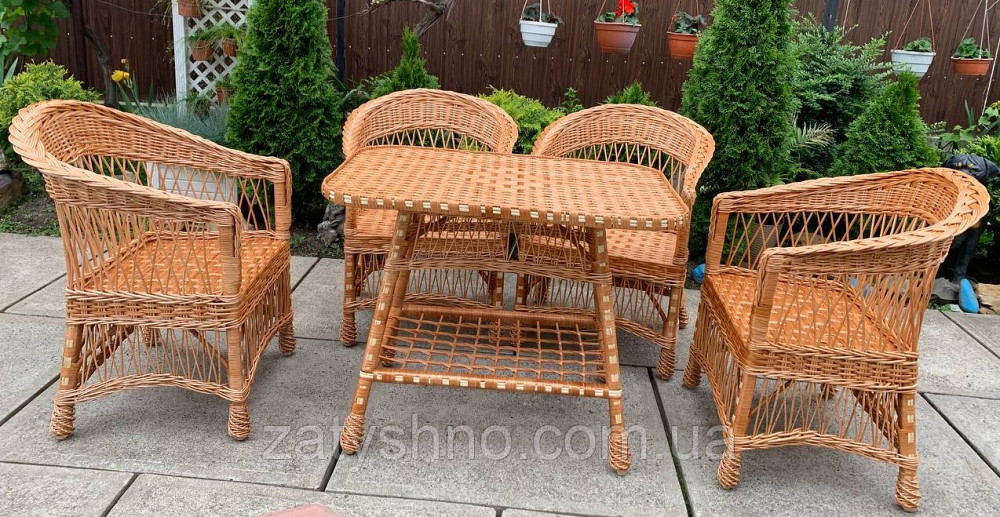 Набір садовий стіл і крісла Київ - фото 8