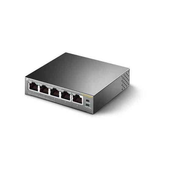 Комутатор TP-Link TL-SG1005P (1хGE, 4xGE PoE, max 53W) Ні Харків