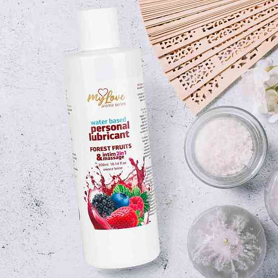 2в1 лубрикант та масажний гель - MyLove Aroma Series Intim&Massage Forest Fruits, 300 мл Sex Aura Київ
