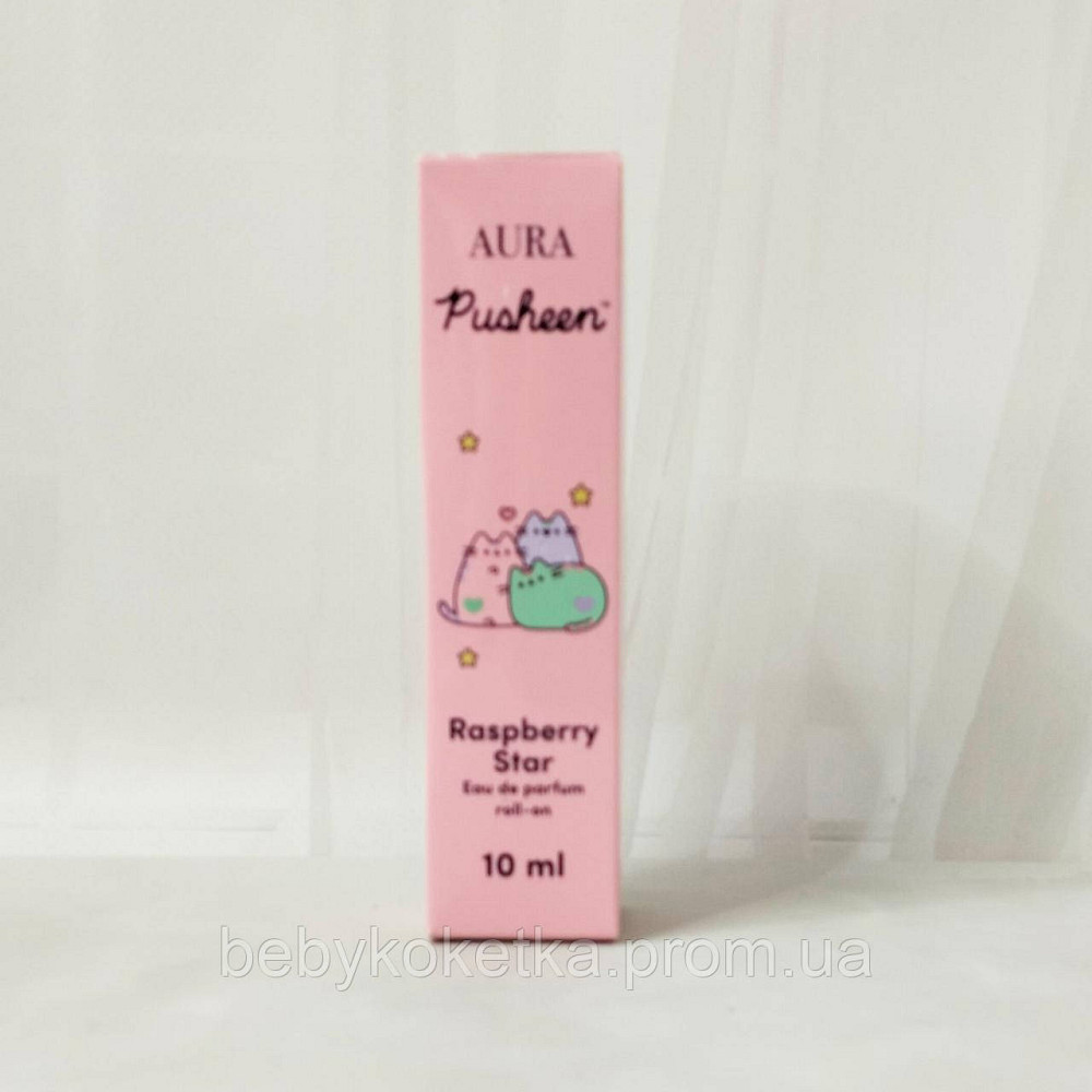 Детская парфюмерная композиция Aura Pusheen Raspberry Star малиновая звезда 10мл. Львов - изображение 4