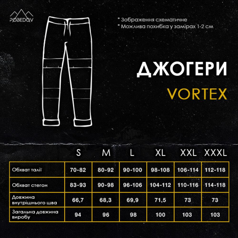 Мужские темно-серые джоггеры весенние с карманами Pobedov Vortex Киев - изображение 6