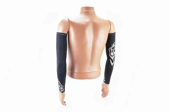 Рукав сонцезахисний к-кт 2шт, L-Чорний з малюнком UV-M503B Киев