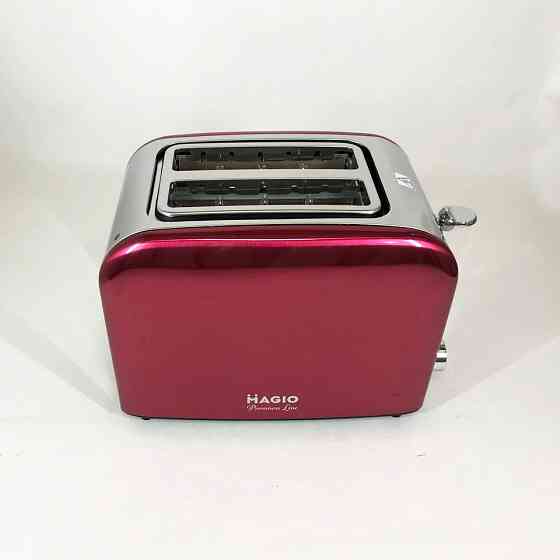 Тостер побутовий для дому Magio MG-286, Домашній тостер з решіткою для підігріву Маленький XK-21 Івано-Франківськ