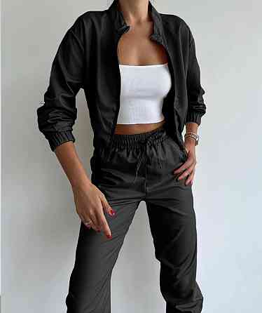 Жіночий стильний повсякденний костюм турецька плащівка Одеса