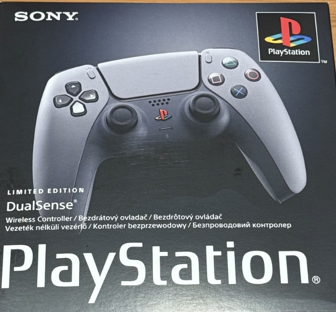 Геймпад Беспроводной Sony PlayStation 5 DualSense 30th Anniversary Limited Edition Grey UA. Киев - изображение 3