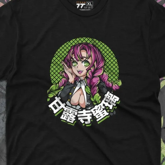 Футболка для подростка мальчика с принтом Клинок, рассекающий демонов Міцурі 3 140E Размер 160 Anime10414 Днепр