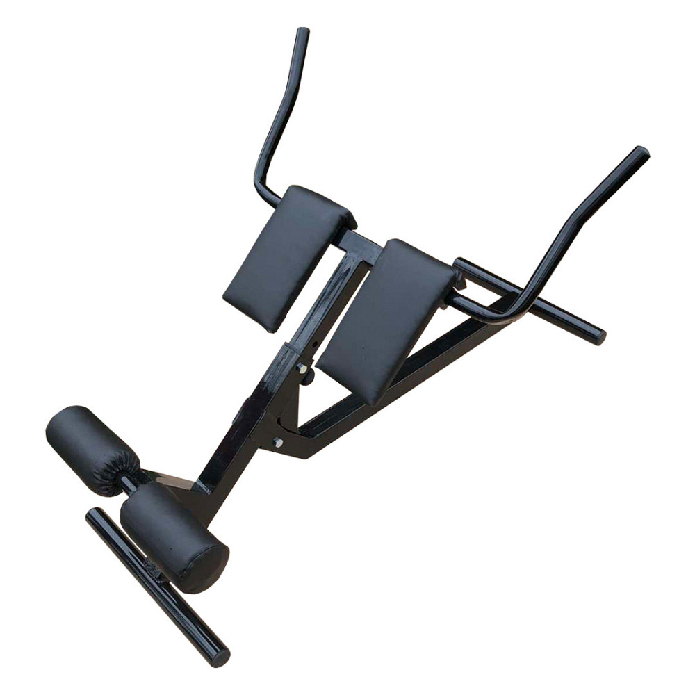 Лавка для гіперекстензії 45 градусів KZ-175 Тренажери для преса, гіперекстензії регульована Київ - фото 7