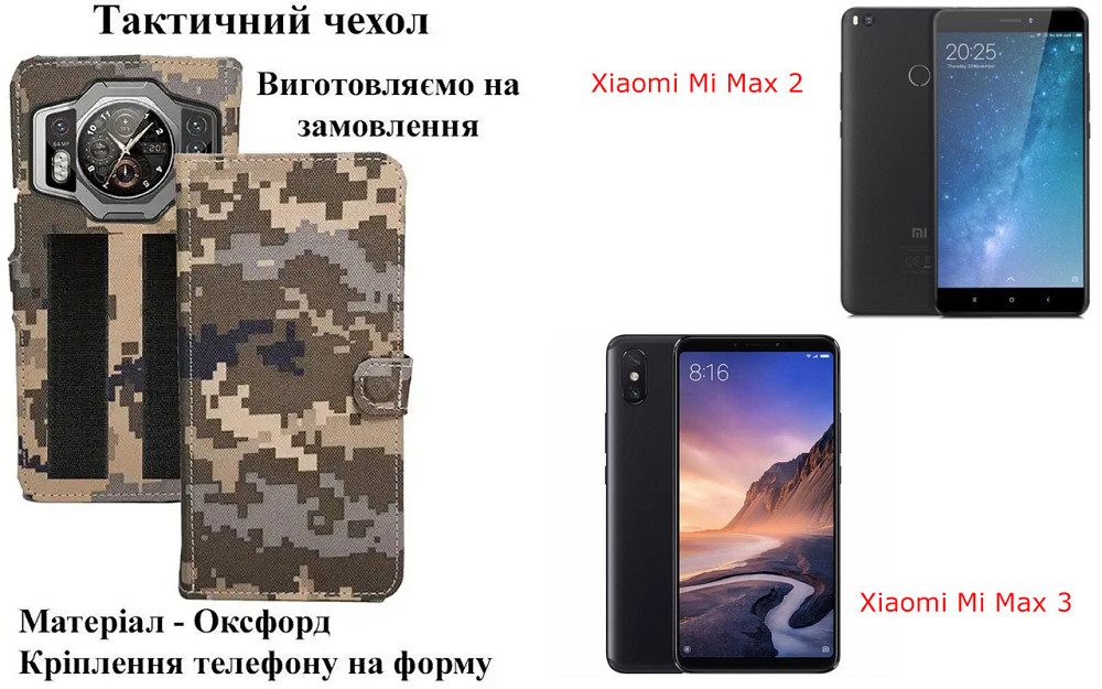 Тактичний чохол для Sony Xperia 10 VII, кріпиться до спорядження на липучці Київ - фото 1