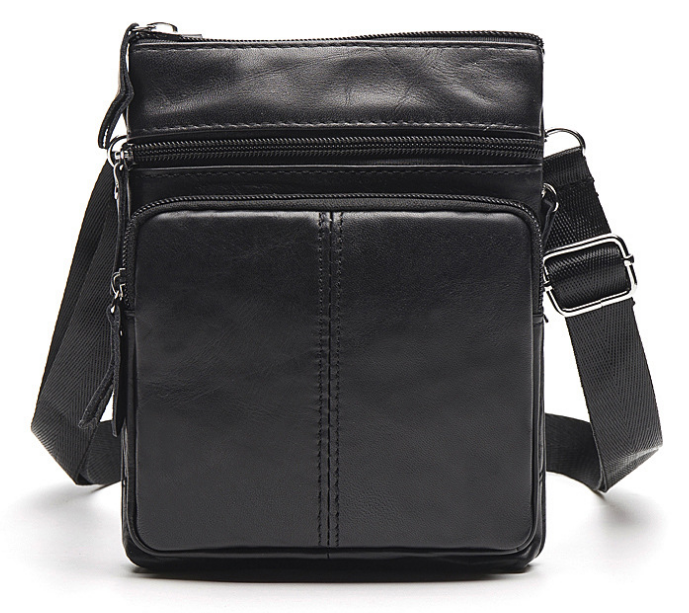 Сумка мужская компактных размеров Черный (Vintage) Киев - изображение 15