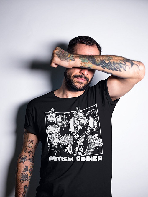 Футболка аниме Аниме Винтаге Лаиос Тоуден оверсайз (S/M/L) Черний AnimeJ0558 Днепр - изображение 3