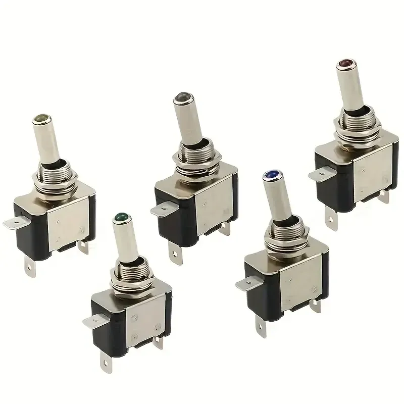 Тумблер 12В 20А з LED індикатором, жовтий Київ - фото 9