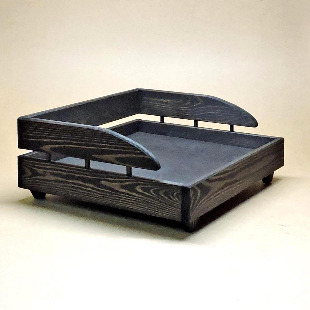 Лежак деревянный для собаки 