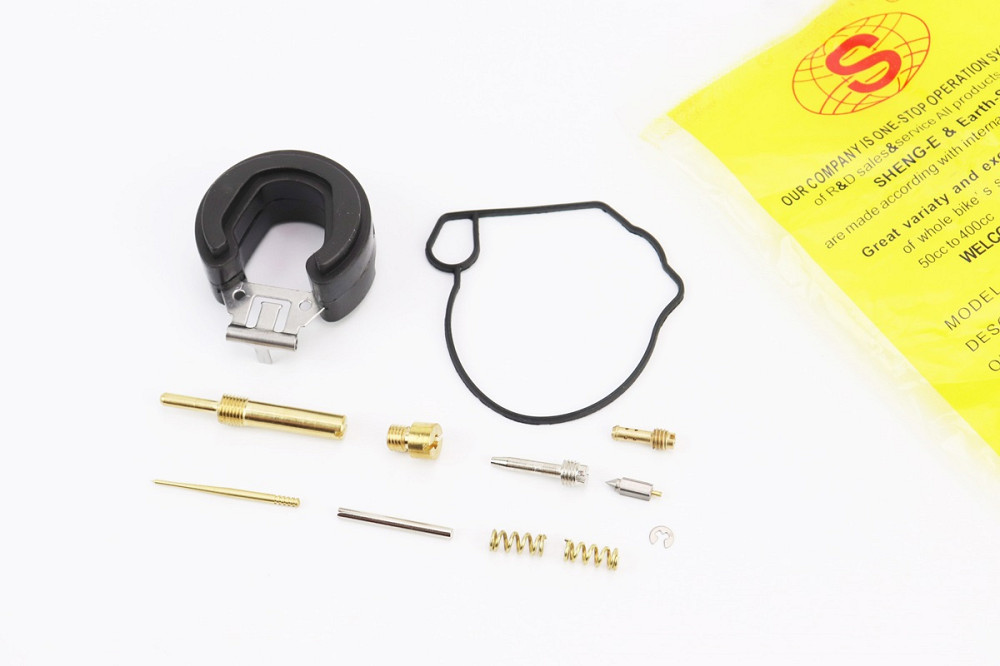 Ремонтний комплект карбюратора Suzuki AD50, 11 деталей + поплавок Київ - фото 1