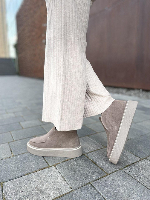 Лофери жіночі GREMMY капучино натуральна замша 36-40р. (5352) Коломия - фото 8