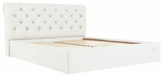 Кровать Двуспальная London Comfort 180 х 200 см Fly 2200 С подъемным механизмом и нишей для белья Белый Киев