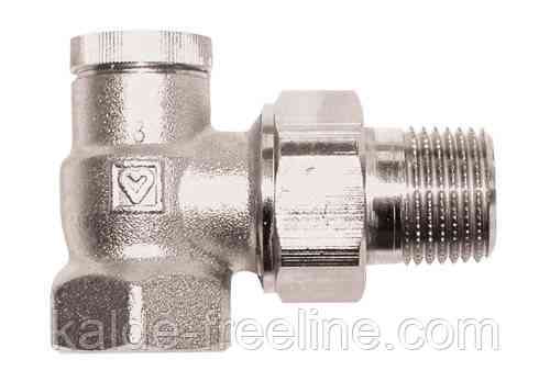 Вентиль запорный RL-1, угловой 1/2