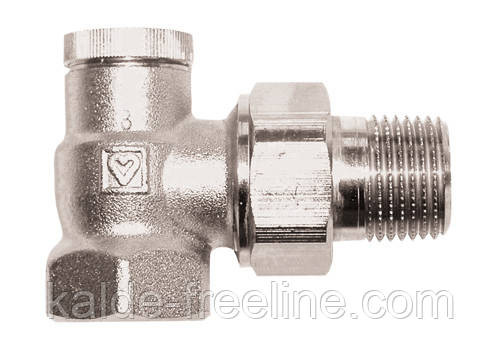 Вентиль запорный RL-1, угловой 1/2