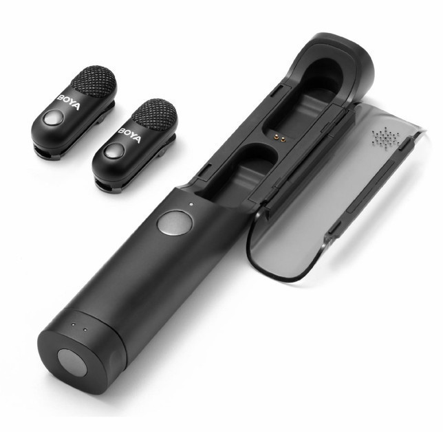 Мікрофон 3в1 петличний настільний ручний Type-C Boya Magic 05 Київ - фото 4