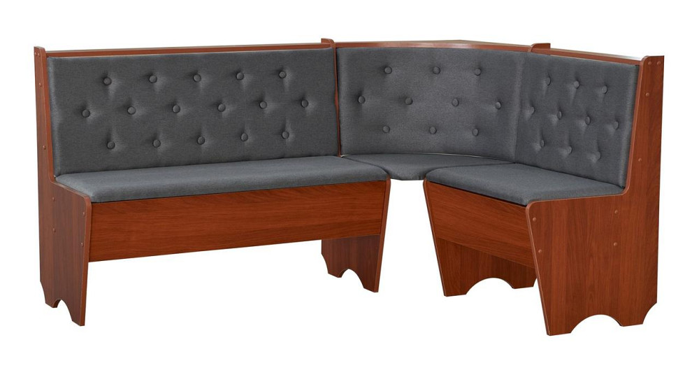 Комплект меблів для кухні Сімейний - М'який куток, стіл, 2 табуретки 114х154 см - Яблуня Львів - фото 5