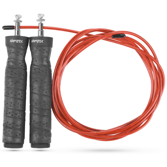 Скакалка Gymtek швидкісна з обтяжувачем, на підшипниках Київ