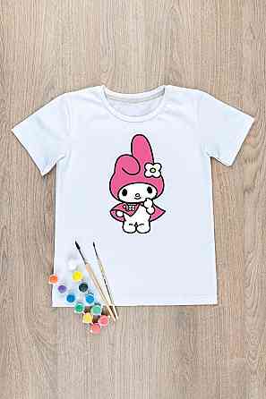 Футболка-розмальовка дитяча Майлоді Київ