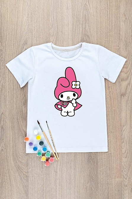 Футболка-розмальовка дитяча Майлоді Київ - фото 1