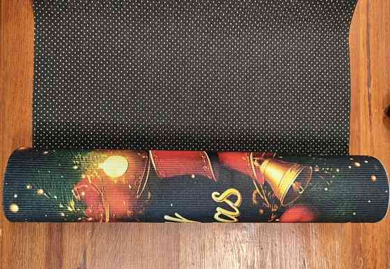 Килимок різдвяний з принтом 40х60 см Сміла