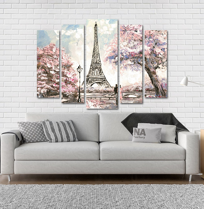 Модульная картина Париж Art-41_5 Киев - изображение 2