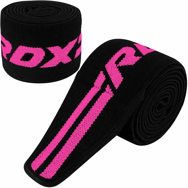 Бинти на коліна RDX K2 GYM Knee Wrap PINK PRO Каменское - изображение 2