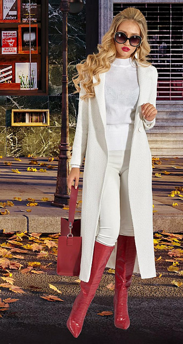 Стильне легке пальто Київ - фото 4