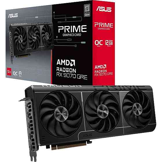 Відеокарта AMD Radeon RX 9070 GRE 16 GB GDDR6 Prime OC Asus (PRIME-RX9070GRE-O12G) ( 18973 ) Харьков