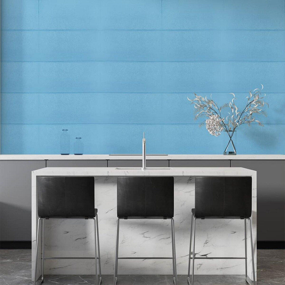 Самоклеящаяся 3D панель 700х600х5мм Голубые блоки (367) SW-00001465 Днепр - изображение 5