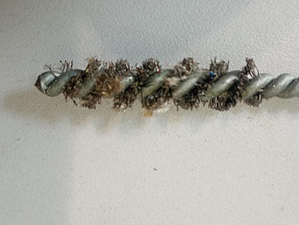 Йоржик дротяний жорсткий N508 з дерев'яною ручкою загальною довжиною 160мм довжиною йоржика 30мм діаметром 8мм Київ - фото 3