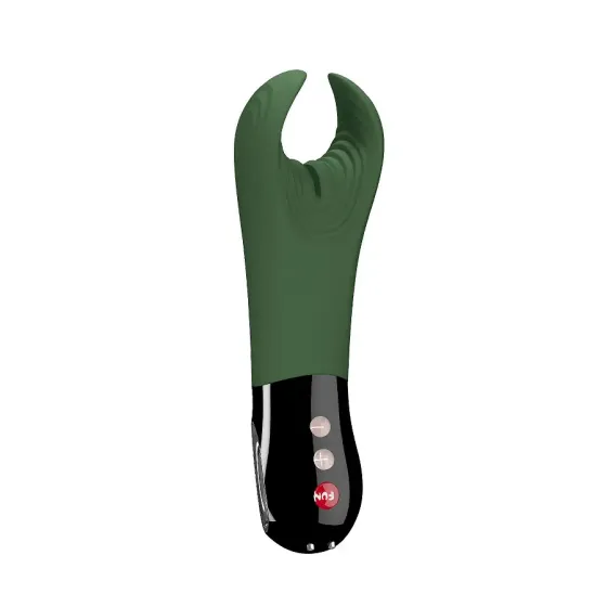 Вібратор для пеніса Fun Factory MANTA moss green/black, підходить для парних ігор Львів