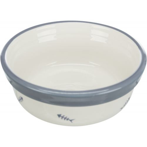 Миски Trixie для котів Eat on Feet подвійні керамічні на металевій підставці 2x300 мл/12 см Київ - фото 3