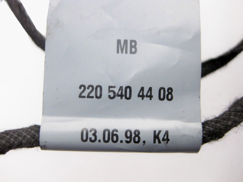 Mercedes-Benz  A2205404408 Електропроводка плафонів передніх дверей CL C215 S-Class W220 Одеса - фото 3