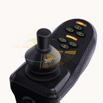 Складна інвалідна електроколяска з керуванням 3 в 1 Airwheel H3T до 130 кг Дніпро - фото 3