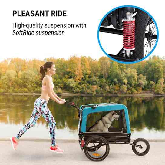 Причіп для собак Klarfit Husky Vario 2-в-1 Німеччина Рівне