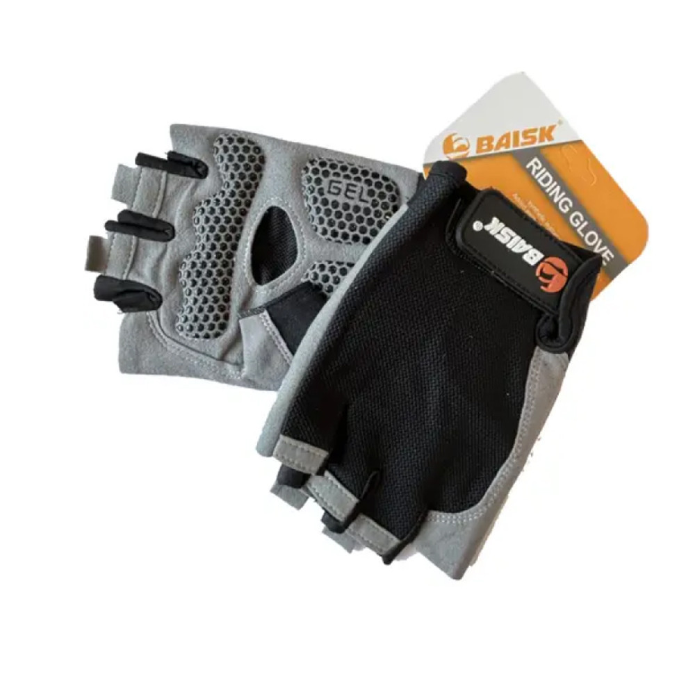 Велосипедные перчатки BAISK BSK-606 Серый XL Бровары - изображение 1