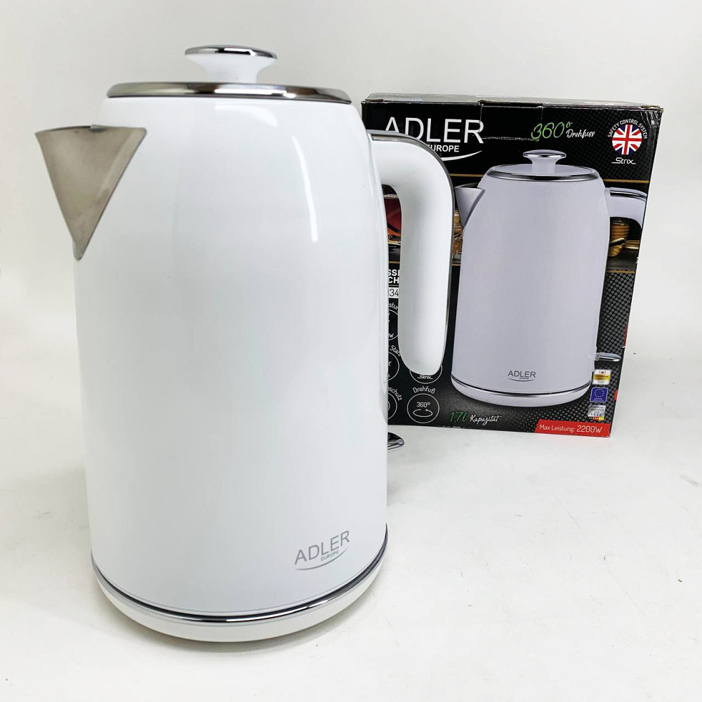 Электрический чайник для дома на кухню Adler AD 1341 0.8л 1850Вт, Надежный электрический чайник HR-83 Львов - изображение 8