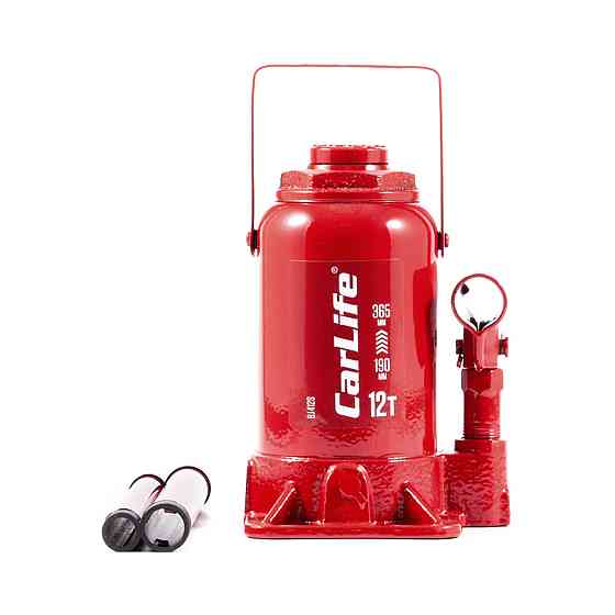 Домкрат гідравлічний пляшковий CarLife 12т 190-365мм Київ