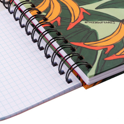 Блокнот Yes 2 в 1 В5 В7 80 лк 20 лк двойная спираль BBH клетка (151845) Винница - изображение 3