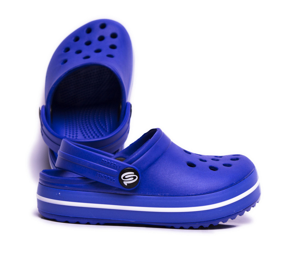 Детские кроксики сабо синие, кроксы для мальчика Одесса - изображение 10