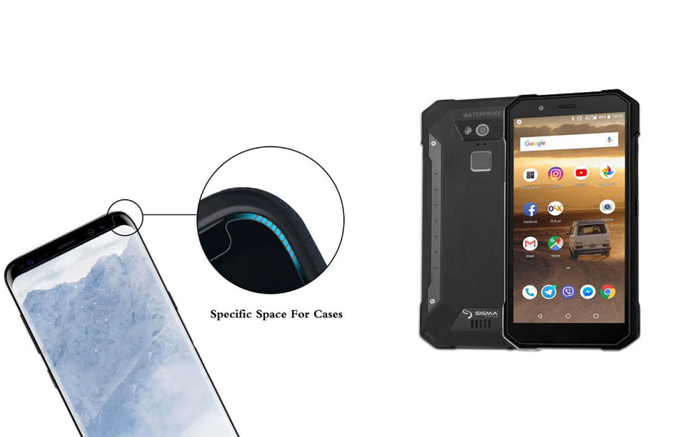 Захисне скло HyperGlass Pro для Sigma mobile X-treme PQ53 – максимальна чутливість та захист Київ - фото 3