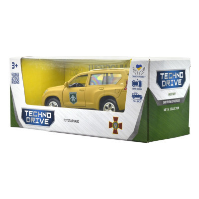 Машина Techno Drive серії Шеврони Героїв - Toyota Prado - Хартія (KM6188) Вінниця - фото 11