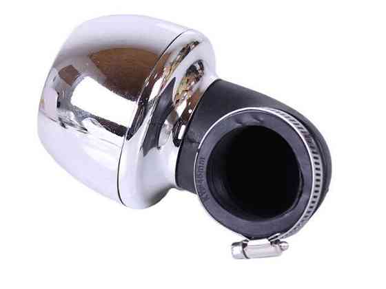 Фільтр нульовий "Turbo" хром. Ø45 мм 90° — АМ Мукачево