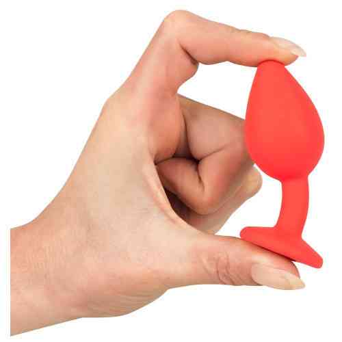 Анальна пробка - Colorful Joy Jewel Red Plug Small Sex Aura Київ