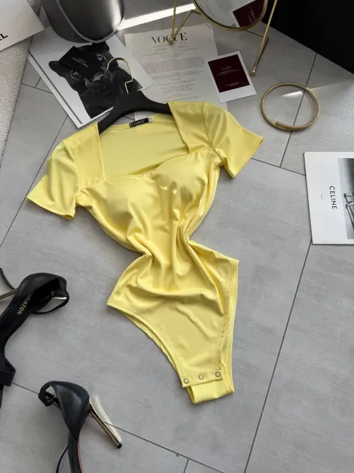 Боді Push-UP з коротким рукавом – ваш універсальний вибір для стильного образу. Одеса - фото 2