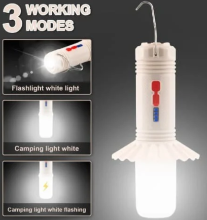 Фонарь для кемпинга PL-423, JB-968W, аккумулятор, ЗУ Type-C Днепр