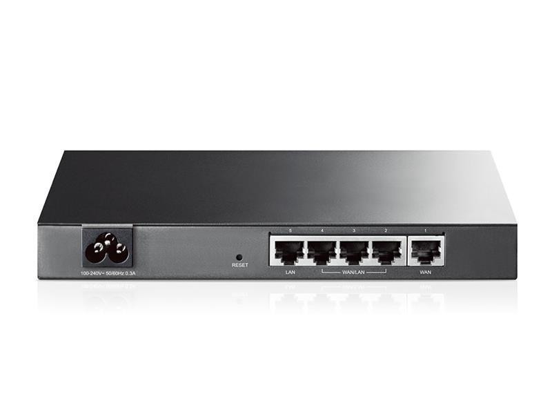 Маршрутизатор TP-Link TL-R470T+ з балансуванням навантаження (1x Lan, 1xWan, 3xLan/Wan) ( 12808 ) Харків - фото 2
